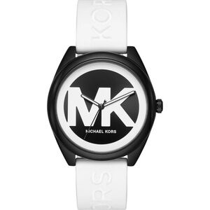 Michael Kors Black and White Men's Watch